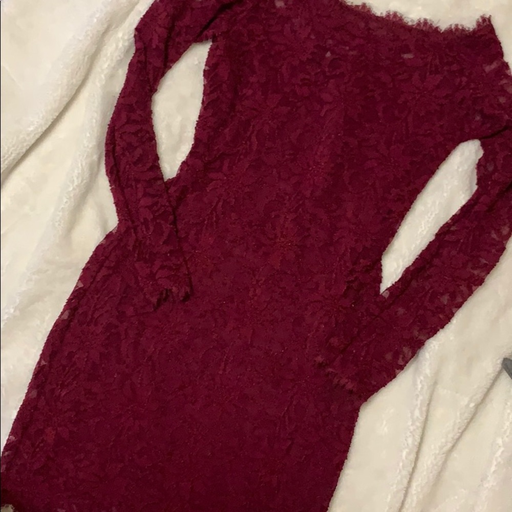 Red dress
